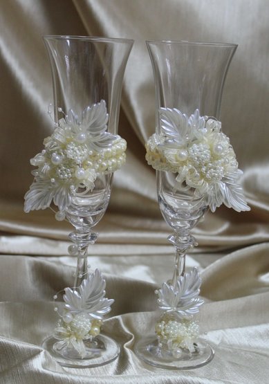 Бокалы Я32741 - Аксессуары ручной работы Я НА Свадьбу