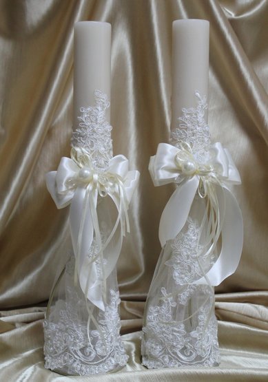 Свечи Я32744 - Аксессуары ручной работы Я НА Свадьбу