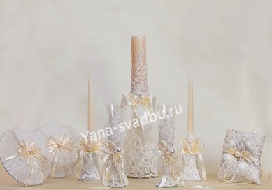 Набор аксессуаров Я42856 - Аксессуары ручной работы Я НА Свадьбу