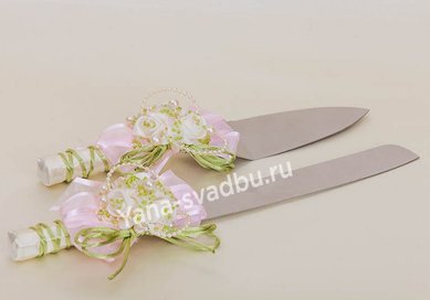 Нож и лопатка для торта Я42859 - Аксессуары ручной работы Я НА Свадьбу