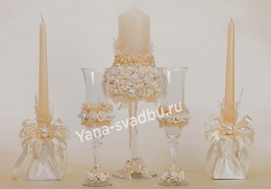 Набор аксессуаров Я42861 - Аксессуары ручной работы Я НА Свадьбу