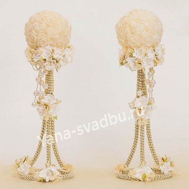 свечи Я42865 - Аксессуары ручной работы Я НА Свадьбу