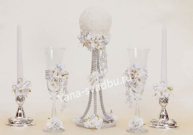 Набор аксессуаров Я42873 - Аксессуары ручной работы Я НА Свадьбу