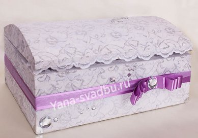 сундучок для денег Я42879 - Аксессуары ручной работы Я НА Свадьбу