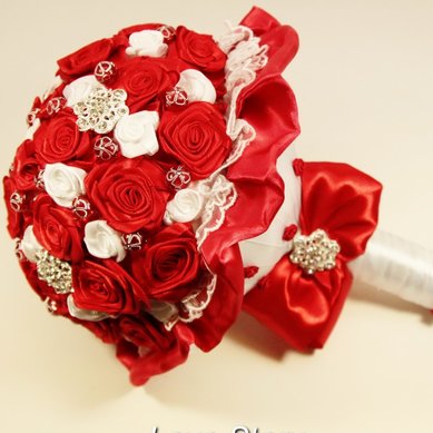 Букет для невесты L43083 - Интернет-магазин свадебных аксессуаров Love Story