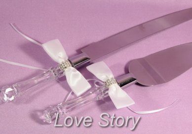 Набор для разрезания торт L43157 - Интернет-магазин свадебных аксессуаров Love Story