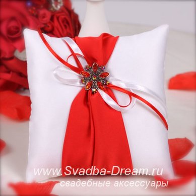 Подушечка для колец С44348 - Магазин аксессуаров ручной работы Свадебная Мечта