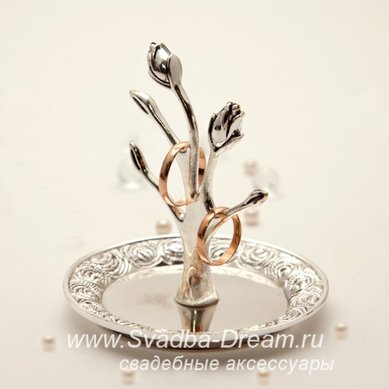 Подставка для колец С44427 - Магазин аксессуаров ручной работы Свадебная Мечта