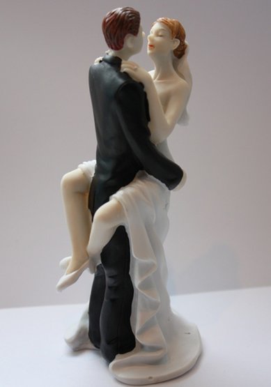 Фигурка на торт Поцелуй M46481 - Свадебный интернет-магазин Moscow-Wedding.ru