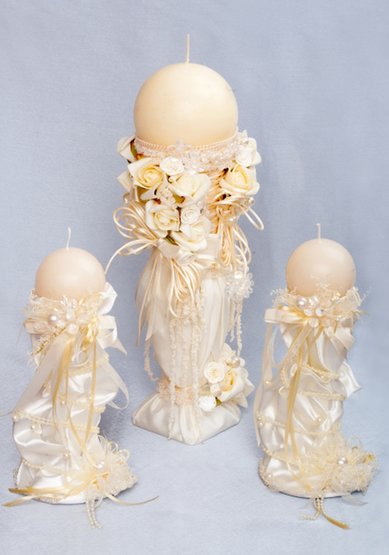 Свечи Я4805 - Аксессуары ручной работы Я НА Свадьбу