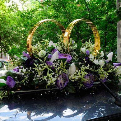 Кольца на машину Д50478 - Сеть свадебных магазинов Да, я согласна - i-agree.ru