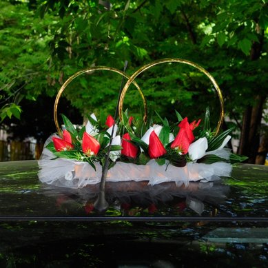 Кольца на машину Д50479 - Сеть свадебных магазинов Да, я согласна - i-agree.ru