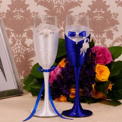 Бокалы ручная работа Д50483 - Сеть свадебных магазинов Да, я согласна - i-agree.ru
