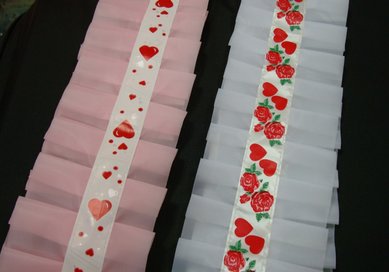 Ленты на автомобиль О58191 - Свадебный салон Очарование