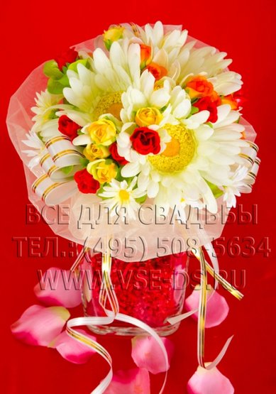 Букет-дублер В8467 - Салон свадебных аксессуаров Все для свадьбы