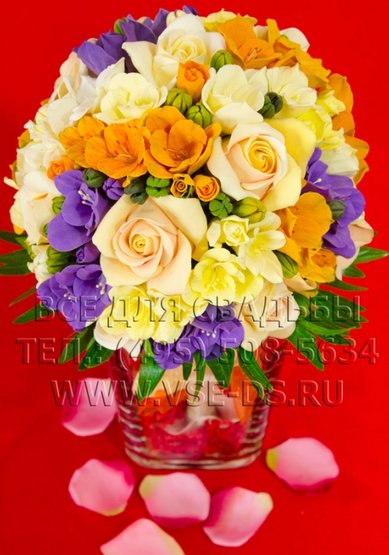 Букет-дублер В8470 - Салон свадебных аксессуаров Все для свадьбы