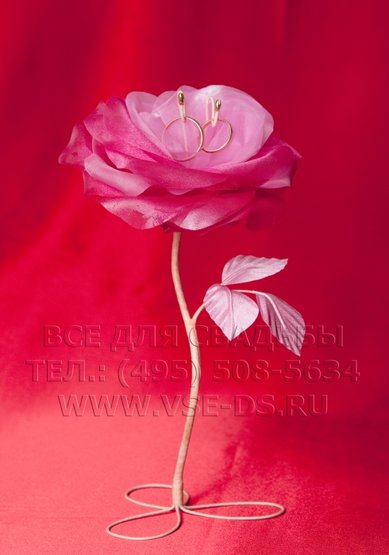 Подставка для колец В8473 - Салон свадебных аксессуаров Все для свадьбы