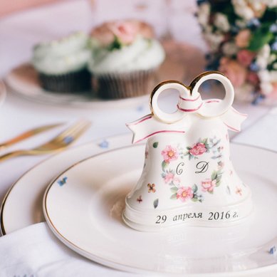 Фарфоровый колокольчик В96621 - Аксессуары ручной работы Вместе