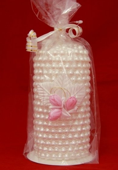 Свеча жемчужная К99544 - Салон аксессуаров Конфетка