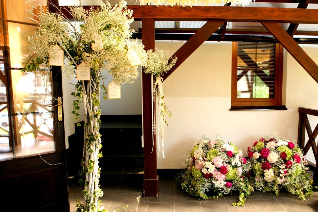 Рассадка гостей.